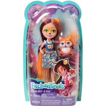 FRH40 Enchantimals Winsley Wolf ve Trooper