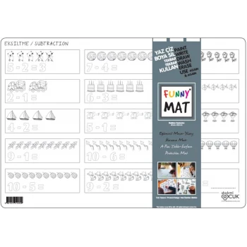 Funny Mat - Eksiltme 33,5x48cm