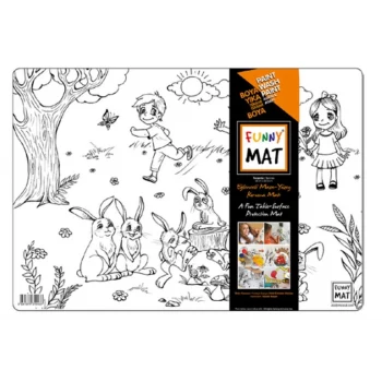 Funny Mat- Tavşanlar - 33,5x48cm