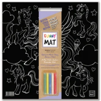 Funny Mat - Unıcorn 40x40cm