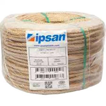 HALAT 6MM NATURAL JÜT KIRNAP İPİ TOP 200MT (5124)