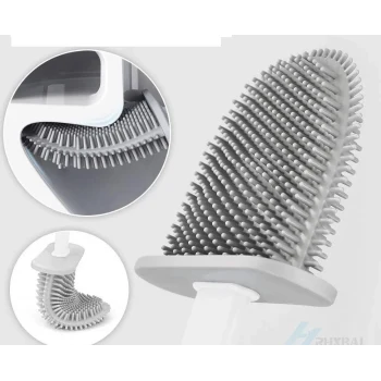 Hijyenik Klozet Temizleme Silikonu Esnek Fırça (5124)