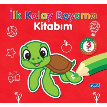 İlk Kolay Boyama Kitabım – 3 Yaş Üzeri