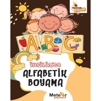 İngilizce Alfabetik Boyama Kitabı
