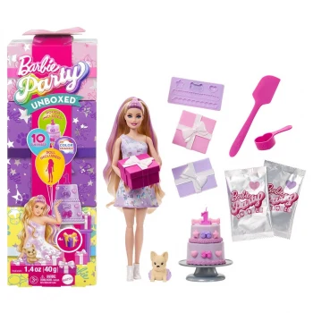 JFG68 Barbie Party Unboxed Köpeğimin Doğum Günü Serisi