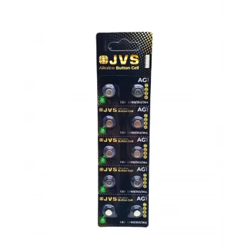 JVS AG1 1.5V LR60 SAAT PİLİ 10LU KART (5124)