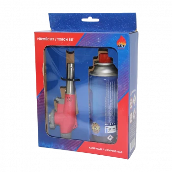 KAMP GAZI SET227GR/400MLPÜRMÜZ - TORCH SETİ (5124)