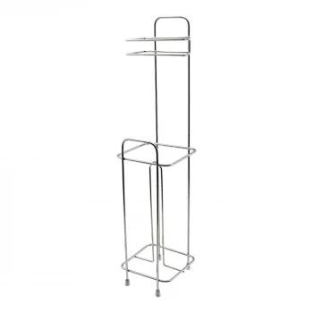 KARE METAL - KROM YEDEKLİ WC KAĞITLIK (5124)