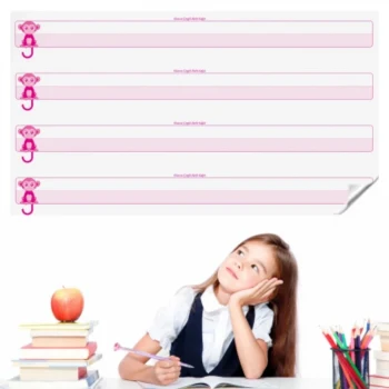 Kılavuz Çizgili Akıllı Kağıt Yazı Tahtası Duvarda İz Bırakmaz Statik Yeni Müfredata Uygun 100x56cm (5124)