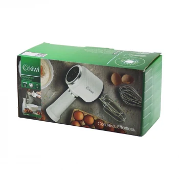 KİWİ KMX-3612 USB ŞARJLI MİKSER 2 X 2-MODEL ÇIRPICI = 4PCS 20W 3-KADEME HIZ=IŞIKLI GÖSTERGE Lİ-İON PİL:1500mAh (5124)