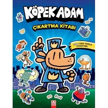 Köpek Adam Çıkartma Kitabı