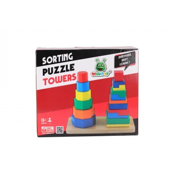 KR055 WOODOY 2Lİ ÇEŞİT KENAR KULELER 24