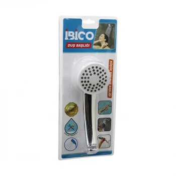 KÜÇÜK BOY YUVARLAK - BOMBELİ=6.7CM DUŞ BAŞLIK VAKUMLU KROM GÖVDE - BEYAZ ZEMİN - SİYAH İĞNE SAP:11.5CM (5124)