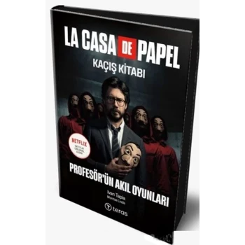 La Case De Papel Kaçış Kitabı - Profesörün Akıl Oyunları (Ciltli) (Maske Hediyeli)