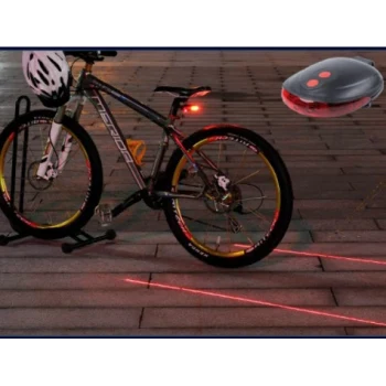 Lazer Güvenlik Şeritli Bisiklet Stop Lambası (5124)