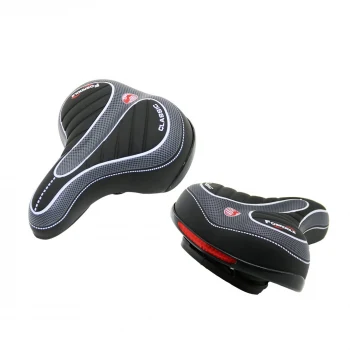 LÜX BÜYÜK - GENİŞ=20.5X25CM BİSİKLET SELE KOLTUK YAYLI - KIVRIMLI OTURAKDİKKAT FAR APARATI (5124)