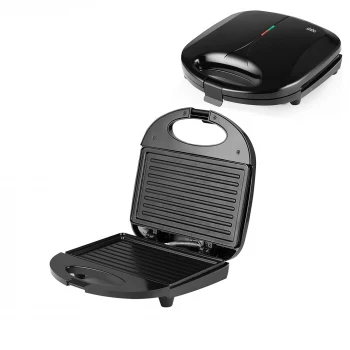 MİNİ ELEKTRİKLİ TOST MAKİNESİ 2 DİLİM  YAPIŞMAZ YÜZEY - KİLİTLENEBİLİR KAPAK 750W SSM-2588 (5124)