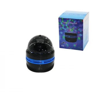 MİNİ GECE LAMBASI PİLLİ - USBLİ GÜN IŞIK - RENKLİ IŞIK RENK DEĞİŞTİRME - MANUEL DÖNERLİ (5124)