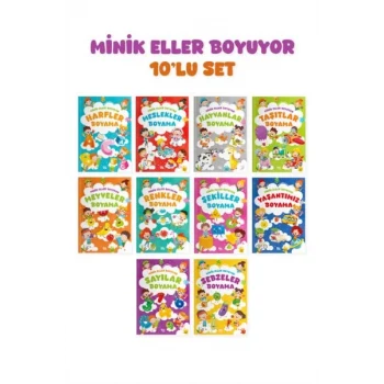 Minik Eller Boyuyor – 10 Kitaplık Set (Örnek Resimli)