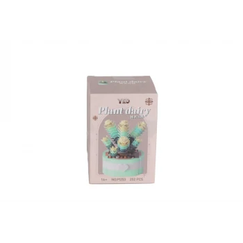 P1253 PANLOS SİMÜLASYON ÇİÇEK SERİSİ 252 PARÇA BLOCK OYUNCAK