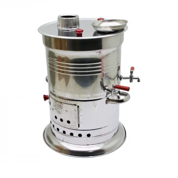 PİKNİK SEMAVERİ 10LT ÇİFT MUSLUK KUTULU (5124)