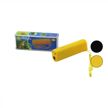 PİLLİ 2İN1 KÖPEK KOVUCU - FENER İP TAŞIMA KULPLU SESLİ=20KHz=İNSAN DUYAMAZ (5124)