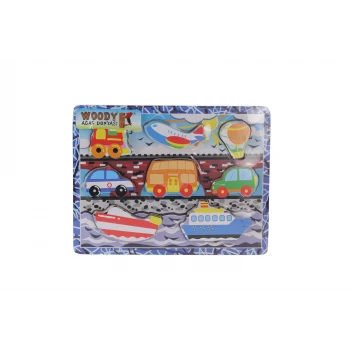 S00006472 SUN KDM WOO TAHTA BULTAK ARAÇLAR 8 PCS