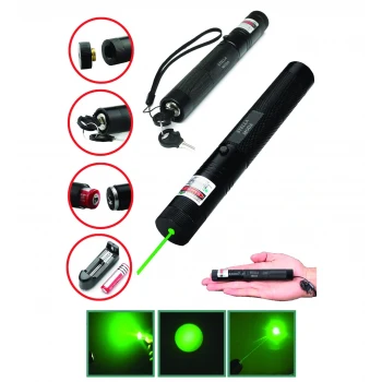 Şarjlı Yeşil Lazer Pointer 100 Mw (5124)