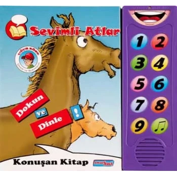 Sevimli Atlar  Dokun ve Dinle Konuşan Kitap