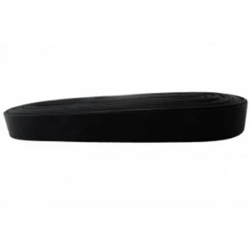 SİYAH - 2CM PAÇA LASTİK YASSI GENİŞ 10MT (5124)