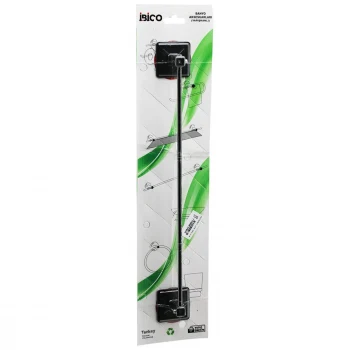 SİYAH   UZUN  METAL  HAVLULUK   YAPIŞKANLI MONTAJ BNY-705 (5124)