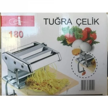 Tuğra Çelik 180 mm Erişte Makarna Makinesi (5124)