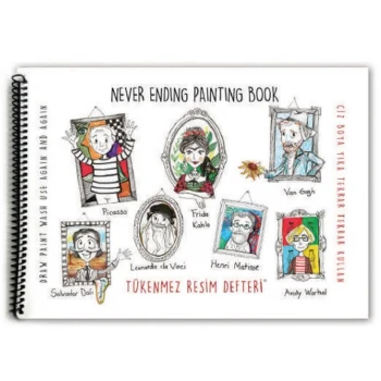Tükenmez Resim Defteri -4 25x35cm