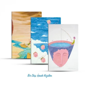Üçlü Çizgili Defter Seti: Bir Düş: İçinde Yüzülen
