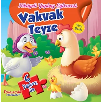 Vakvak Teyze - Hikayeli Yapboz Eğlencesi (6 Yapboz İle)