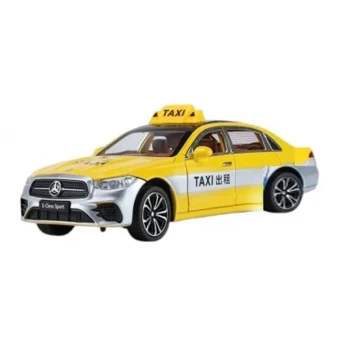 XHD-B2426 C-Vardem Çek Bırak 1:24 Işıklı Ve Sesli Kapıları Açılan Mrs Taxi