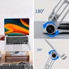 360 Derece Dönebilen Hava Aldıran Laptop Standı (5124)