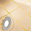 50 Metre Fayans Arası Şerit Dekoratif Yapışkan Renkli Dekor Su Geçirmez Sızdırmaz Altın Bant Kaplama 0.5 cm Genişliğindedir (5124)