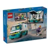 60451 Lego City Acil Yardım Ambulansı 184 parça +5 yaş
