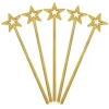 Altın Renk Yıldız Peri Asası Peri Değneği 34 cm 1 Adet (5124)