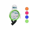 ANAHTARLI EKO - İNCE PLASTİK KAFA BİSİKLET KİLİT ÇELİK TEL RENKLİ KILIF 7MMX65CM (5124)