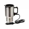 ARAÇ - OTO- 12V ÇELİK BARDAK KETTLE SU ISITICISI ÇAKMAKLIK FİŞLİ (5124)
