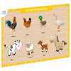 CAAHS-3211 CA GAMES AHŞAP ÇİFTLİK HAYVANLARI BUL-TAK