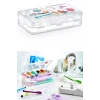 Çift Taraflı Bölmeli Hobi Dikiş Kutusu Ardunio Malzeme Kutusu (5124)
