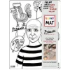 Funny Mat - Pablo Pıcasso 30 X 40 Cm