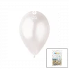GM-110-28 METALİK - BEYAZ BALON 11'' - 28CM - 100 PARÇA (5124)