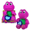 HYG89 Fisher-Price Kalp Yapan Barney Pelüş Oyuncağı