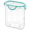 Kilitli Kapaklı Contalı Hava,Su Sıvı Geçirmez 2,4 Litre Erzak Saklama Kabı-SA590 (5124)