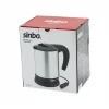 SİNBO SK-7371  12V  ARAÇ İÇİ KETTLE  PASLANMAZ ÇELİK  SU ISITICISI  0.8LT   120W   ÇAKMAKLIK FİŞLİ   PLASTİK KAPAK - KULP (5124)