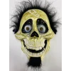 Siyah Peluş Saçlı Coco Hector Rivera Maskesi 25x23 cm (5124)